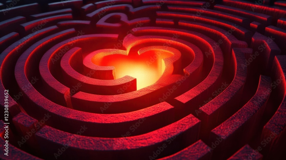 The Heart of the Labyrinth: A Glowing Path to Resolution The Heart of the Labyrinth: A Glowing Path to Resolution