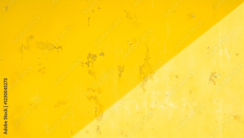 Abstract triangular shadow on textured yellow wall Abstract triangular shadow on textured yellow wall