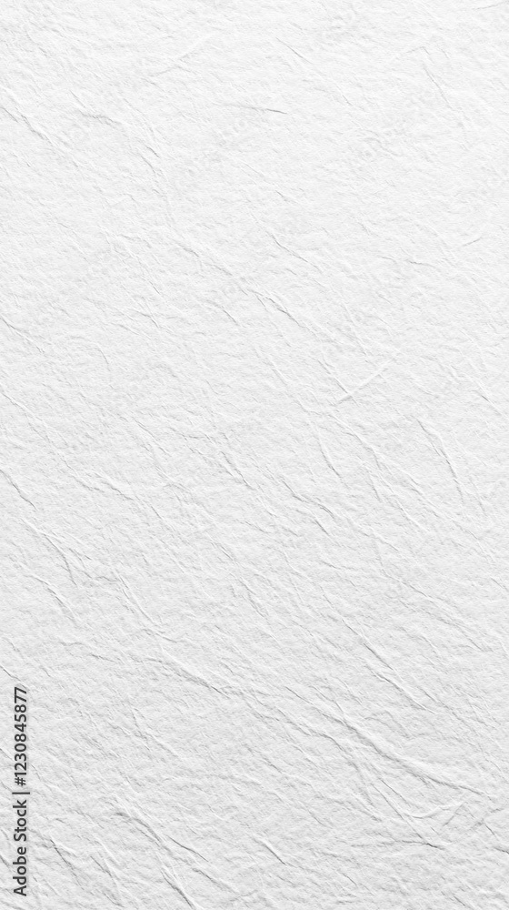 Obraz premium White Crumpled Paper Texture Background