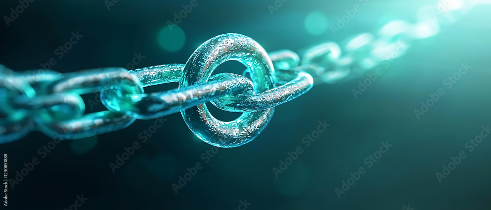 Futuristic blockchain connection digital realm 3d animation cyber environment close-up view innovative technology concept Futuristic blockchain connection digital realm 3d animation cyber environment close-up view innovative technology concept