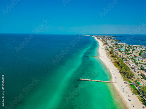 Florida Coastline along Anna Maria Island