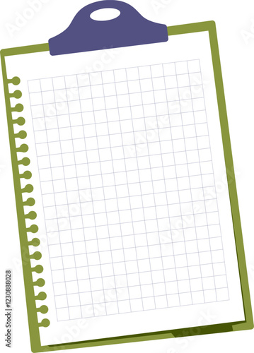 Checkered Sheet On Tablet