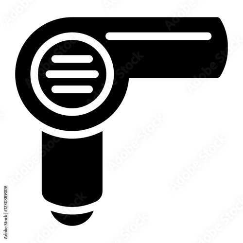 hair dryer glyph icon