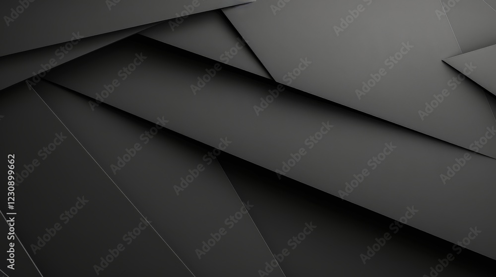 Abstract Black Geometric Background Abstract Black Geometric Background