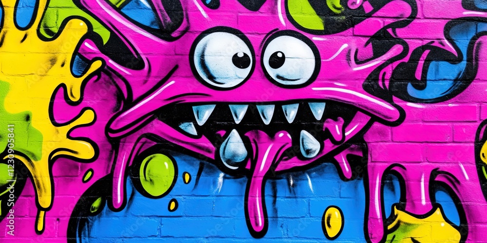 Fototapeta premium anti-vax modern contemporary concept