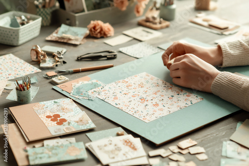  scrapbooking workbench