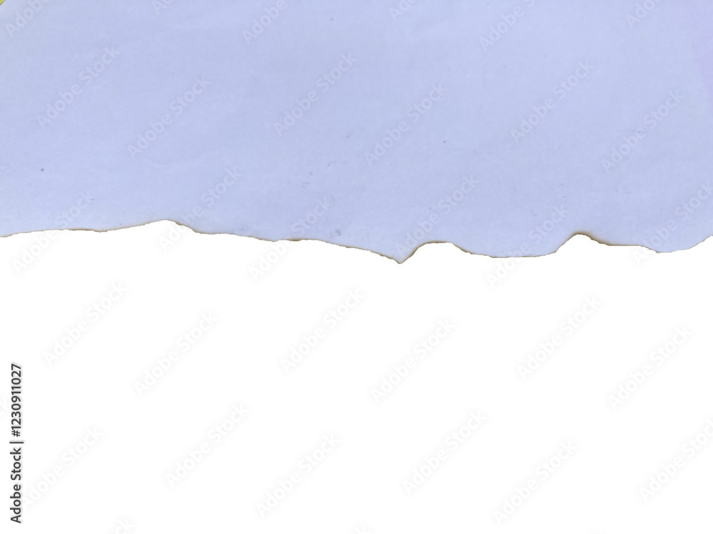 White torn paper texture edge ripped transparent background White torn paper texture edge ripped transparent background