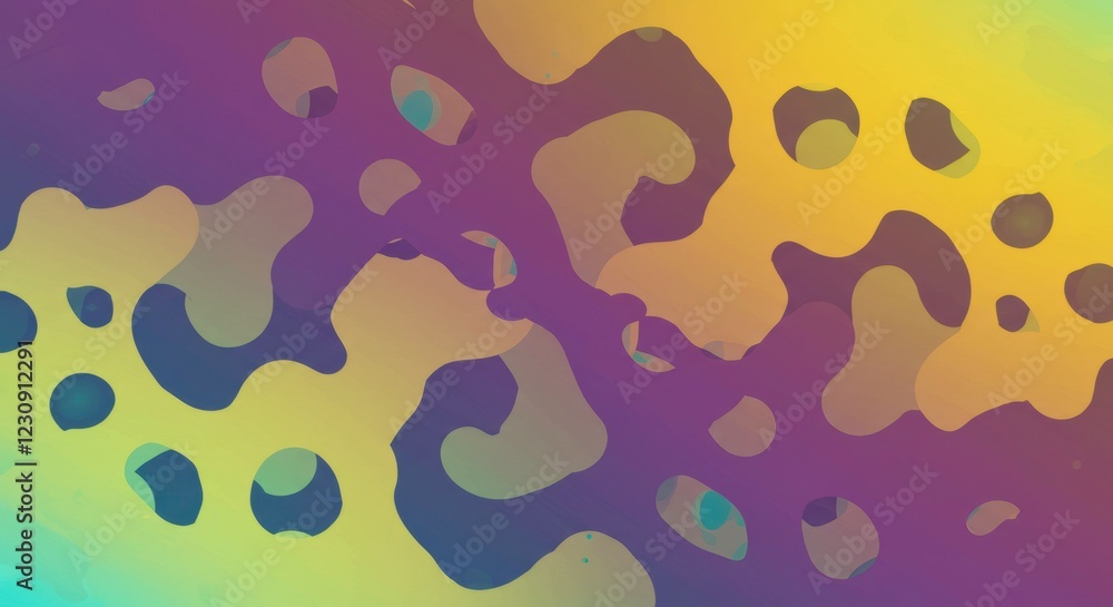 Obraz premium Abstract Organic Shapes