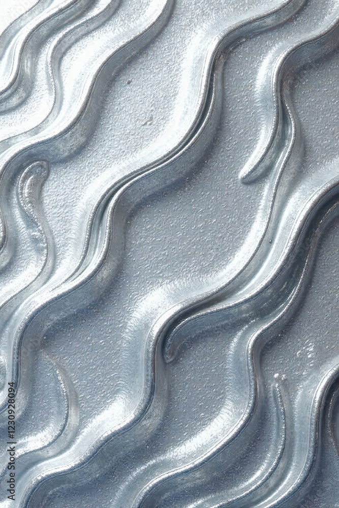 Abstract silver metallic texture, swirling patterns, shiny, ripple Abstract silver metallic texture, swirling patterns, shiny, ripple