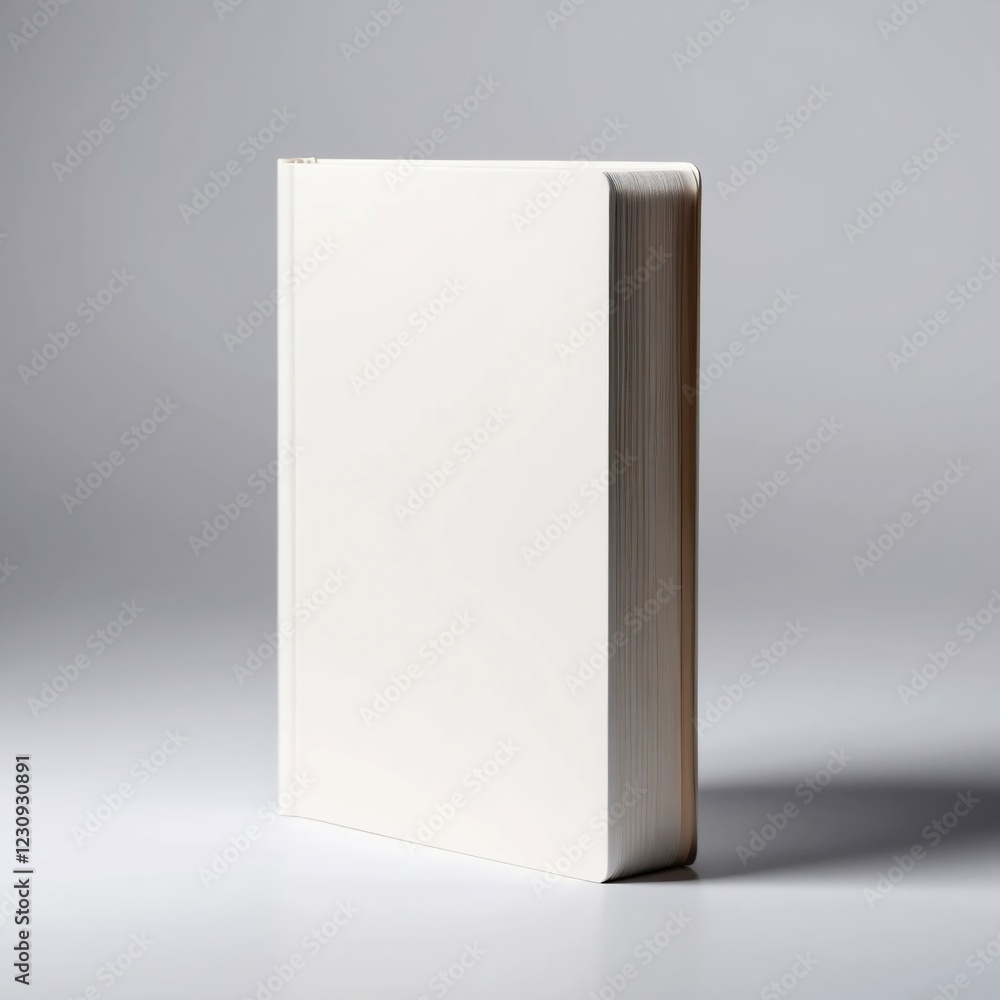 Blank White Book Cover Mockup Perfect for Design Presentation Publishing and Branding Blank White Book Cover Mockup Perfect for Design Presentation Publishing and Branding