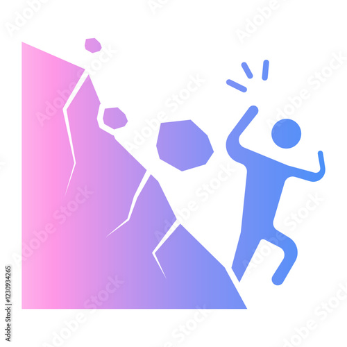 landslide Gradient icon
