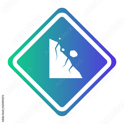 landslide Gradient icon