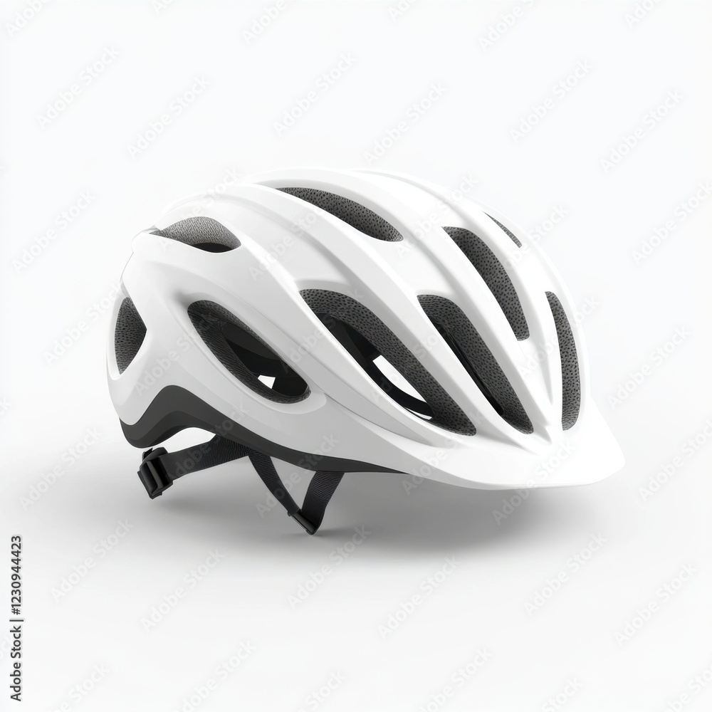Fototapeta premium Blank bicycle helmet mockup 