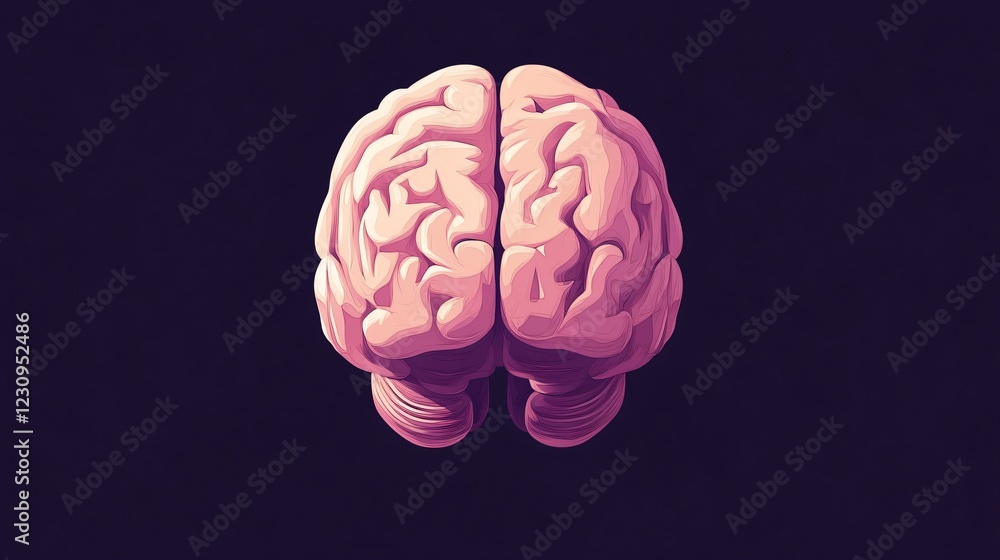 Modern Human Brain AI Icon: Symbol of Artificial Intelligence, Technology, Innovation, Creativity, Intelligence, Smart Concept Visualization - Flat Vector Illustration for Graphic Design Projects Modern Human Brain AI Icon: Symbol of Artificial Intelligence, Technology, Innovation, Creativity, Intelligence, Smart Concept Visualization - Flat Vector Illustration for Graphic Design Projects