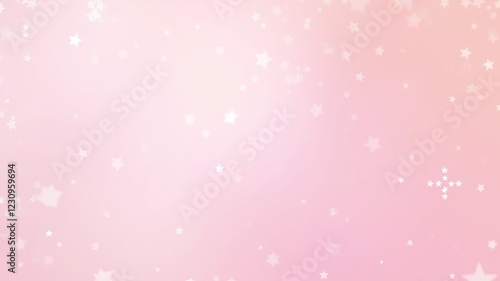 Pink Starry Gradient Background Art