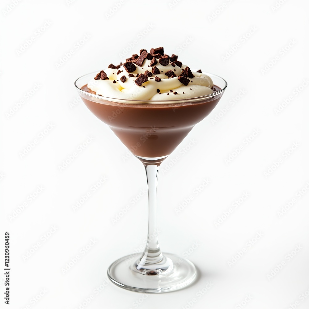 Luxurious Chocolate Martini with Cream & Cocoa Luxurious Chocolate Martini with Cream & Cocoa