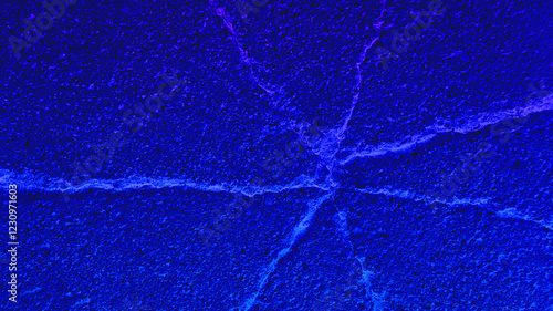 Abstract Blue Geometric Texture Background