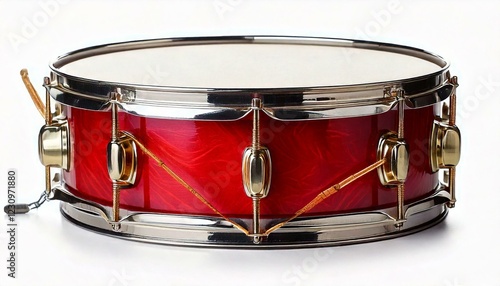 drum isolated on white background 
