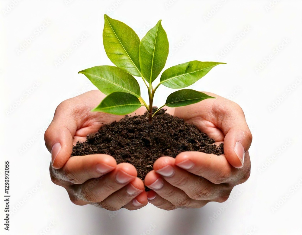 Ecology, protection of natural environment, earth day concept.