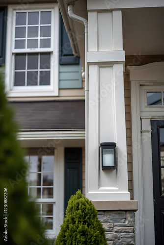 Wallpaper Mural Captivating House Exterior: Architectural Details and Landscaping Torontodigital.ca