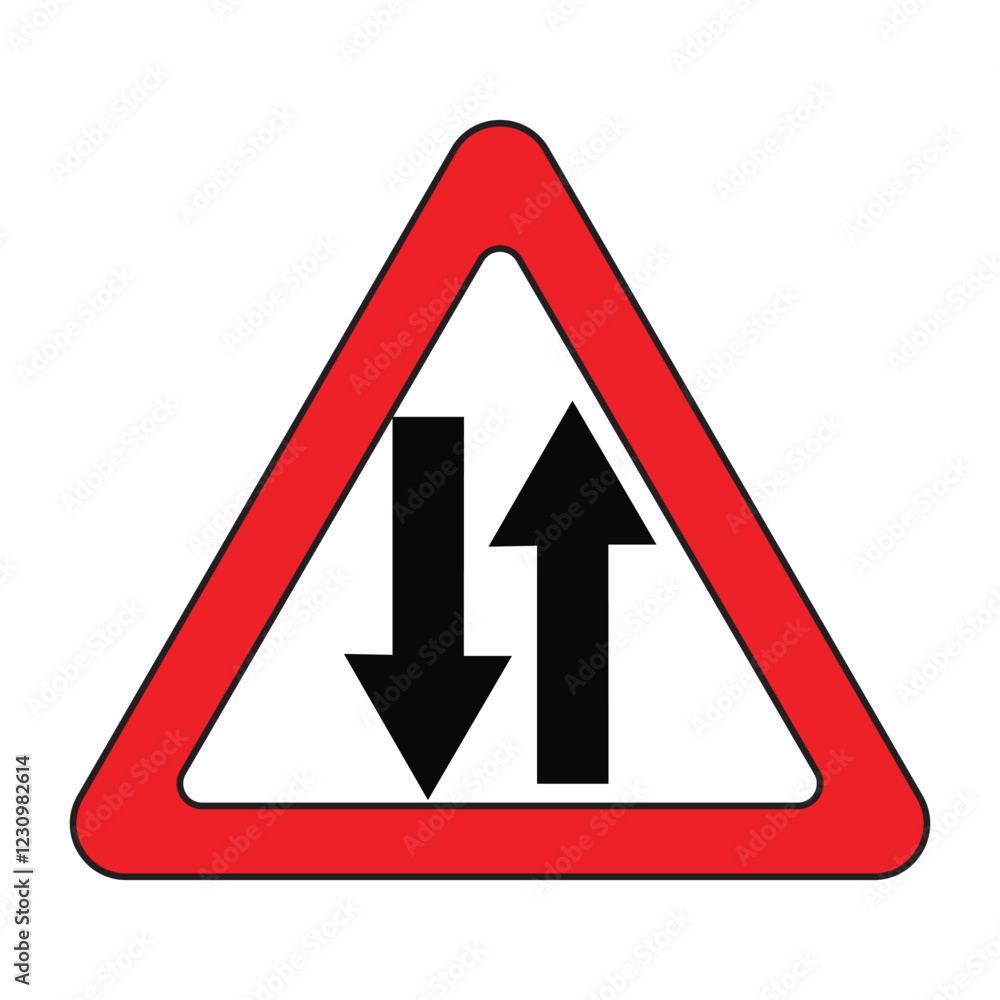 two way traffic icon two way traffic icon