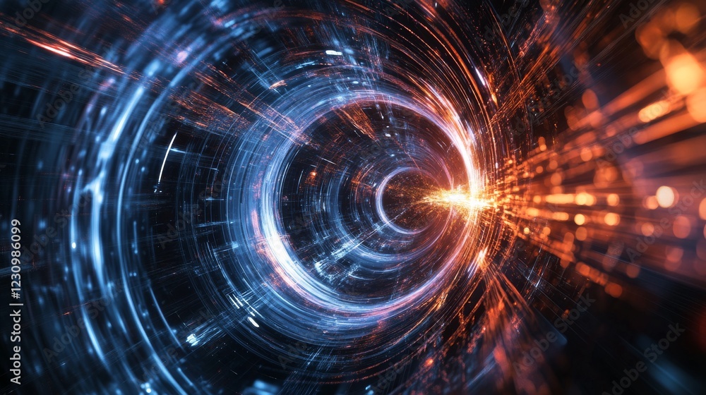 An abstract visualization of quantum computing with entangled qubits and energy fields, in a high-tech digital space, Quantum Field style An abstract visualization of quantum computing with entangled qubits and energy fields, in a high-tech digital space, Quantum Field style
