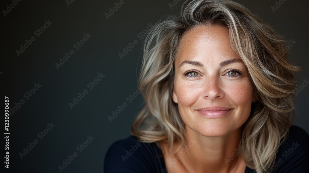 Captivating portrait of a woman basking in soft natural light Captivating portrait of a woman basking in soft natural light