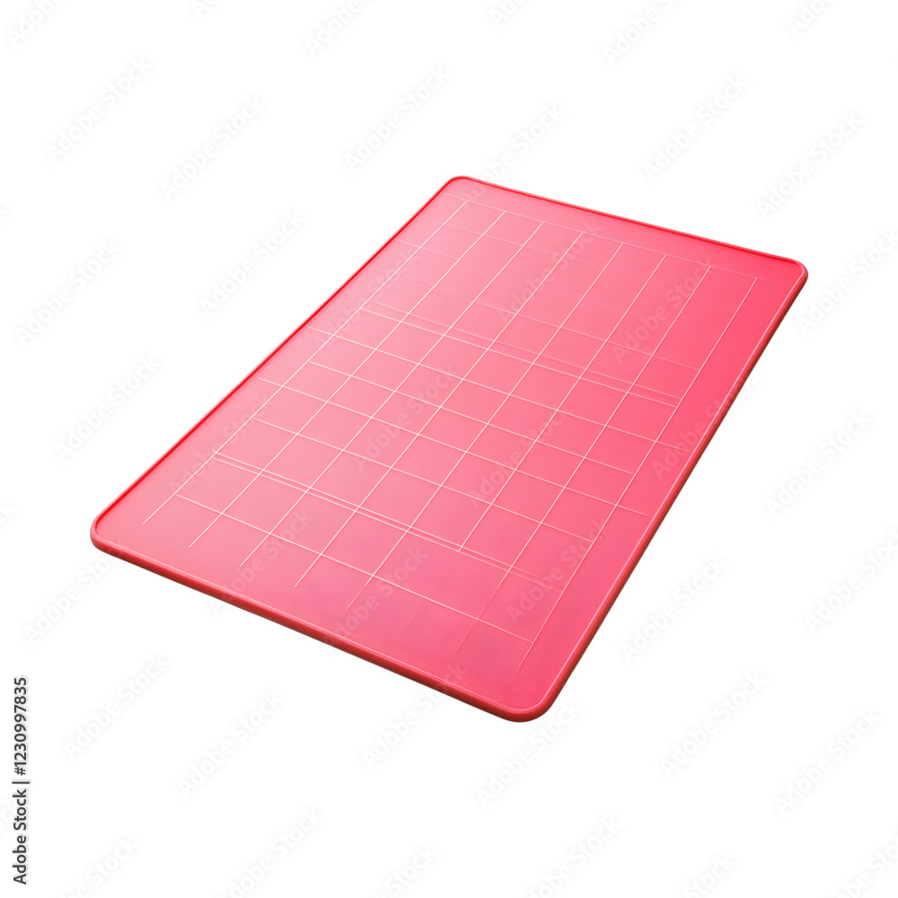 Premium Silicone Baking Mat with Precise Gridlines Isolated on Transparent Background Premium Silicone Baking Mat with Precise Gridlines Isolated on Transparent Background
