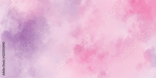 Watercolor painted background. Abstract Illustration wallpaper. Brush stroked painting.

