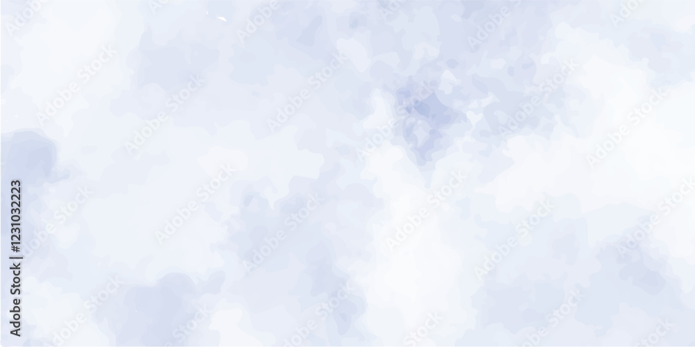 Fototapeta premium Blue winter vector watercolor art background for cover design, cards, flyer, poster, banner. Hand drawn Christmas illustration. Merry Christmas! texture. Frozen glass backdrop. Ice. Snow. 