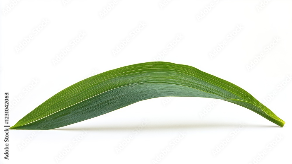 Green Leaf Isolated on White Background for Natural Designs Green Leaf Isolated on White Background for Natural Designs