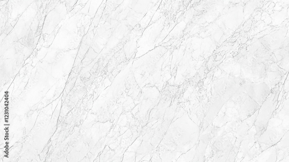 Obraz premium Elegant White Marble Texture with Subtle Veins and Patterns