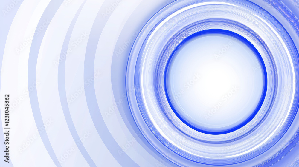Abstract blue circular pattern with gradient effect Abstract blue circular pattern with gradient effect