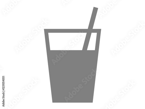 ドリンク（飲み物）のシルエットアイコン