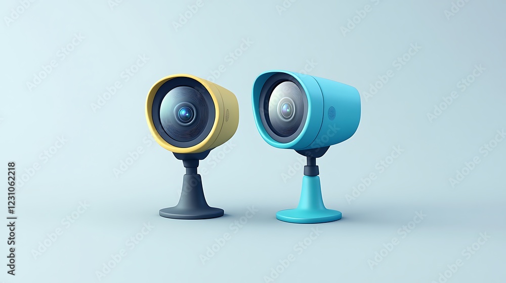 3D Smart Camera Logo Render 3D Smart Camera Logo Render