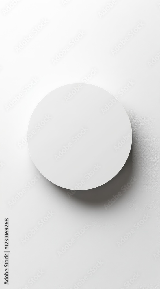Minimalist white circle on white background, simple geometric shape, clean design. Minimalist white circle on white background, simple geometric shape, clean design.