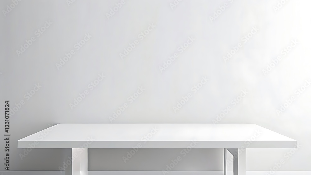 Fototapeta premium copy space empty white room