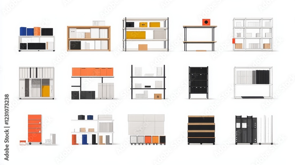 A Collection of Diverse Modern Office and Home Storage Furniture Designs A Collection of Diverse Modern Office and Home Storage Furniture Designs