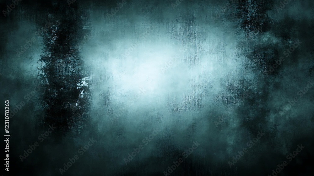 Obraz premium Dark Teal Abstract Textured Background Image