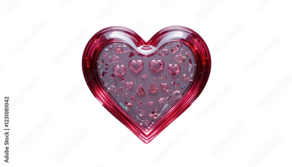 red heart symbol. symbol of love and affection. Isolated on transparent or white background red heart symbol. symbol of love and affection. Isolated on transparent or white background
