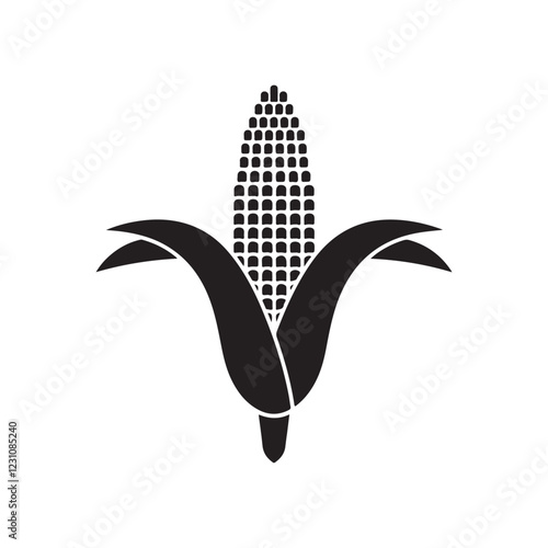 A corn on the cob icon
