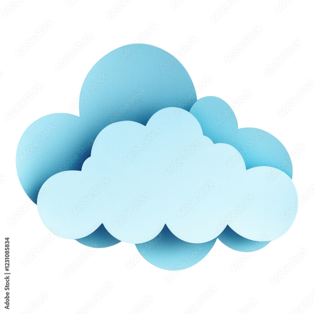 Cyan Cloud Cutout, Soft edges, Embossed details, Dreamy theme integration, Transparent background, Versatile design element Cyan Cloud Cutout, Soft edges, Embossed details, Dreamy theme integration, Transparent background, Versatile design element