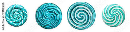Mesmerizing Turquoise Spiral Patterns Abstract Swirl Backgrounds Hypnotic psychedelic and visually captivating abstract with vibrant flowing color patterns and geometric designs
