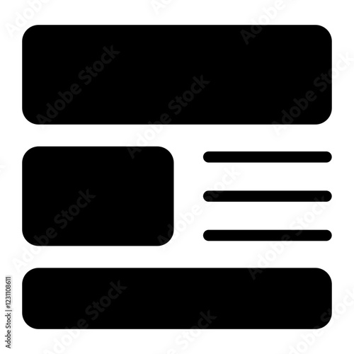 subject Solid icon