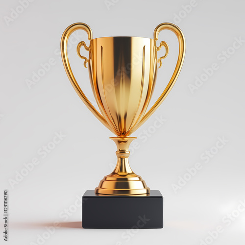 gold trophy cup champion