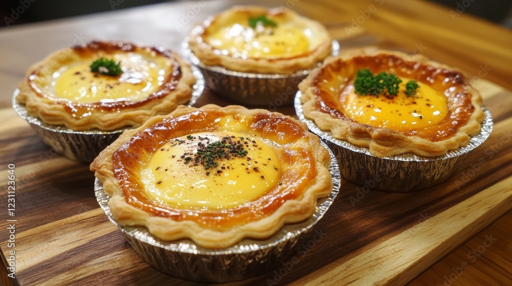 Egg tart baking is ideal for home life Egg tart baking is ideal for home life