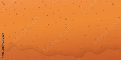 Salted caramel texture background graphic illustration.