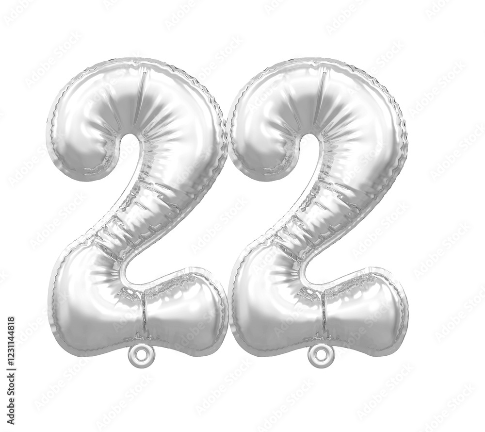 Silver Balloon Number 22 Silver Balloon Number 22