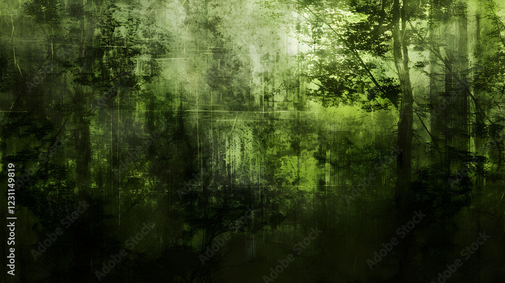 A misty forest scene with lush greenery and soft light filtering through the trees. A misty forest scene with lush greenery and soft light filtering through the trees.