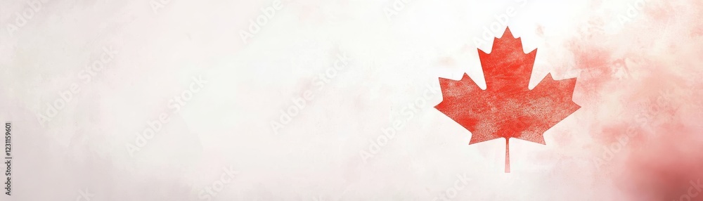 Closeup of a vibrant red maple leaf isolated on white, stunning autumn image for backgrounds and seasonal designs Closeup of a vibrant red maple leaf isolated on white, stunning autumn image for backgrounds and seasonal designs
